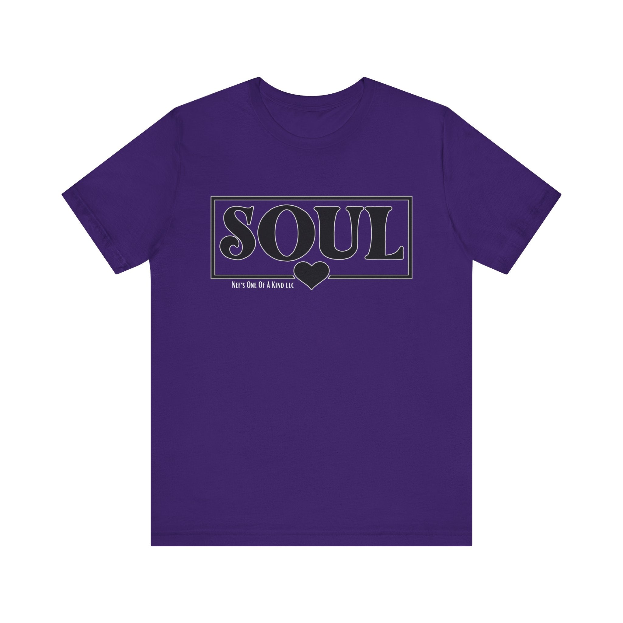 Soul with Mates Valentine Casual Soft Unisex Jersey Short Sleeve Tee